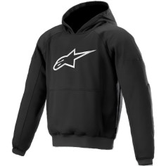 Alpinestars Ageless motorcykel-hoodie CE A med beskyttelse