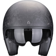 Scorpion pilot hjelm BELFAST EVO CARBON ekstrem let ECE 22.06 med solskærm