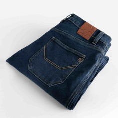 Knox Kirkstone straight fit motorcykeljeans CE AA denim med dobbelt stretch og elastik og beskyttere