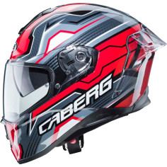 Caberg helhjelm DRIFT EVO sportshjelm med dobbelt-D lukning, solskærm og Max Vision Pinlock
