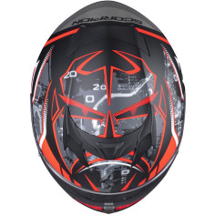 Scorpion full-face hjelm EXO-520 AIR hyper sport hjelm med AirFit system solskærm og Max Vision Pinlock