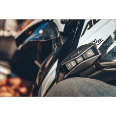Interphone U-Com 16 motorcykelheadset Mesh 2.0 Bluetooth 40 mm HD-højttaler