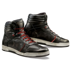 Stylmartin motorcykelsko IRON læder sneakers vandtæt med CE- og ankelbeskyttere