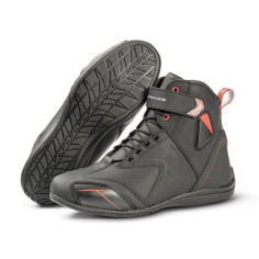 Lindstrands SPORT SNEAKER motorcykelsko CE vandtæt læder med ankelbeskyttere