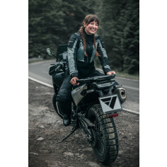 Modeka HYDRON LADY motorcykelbukser CE AA vandtætte B-Protect beskyttere Tactel Aramid