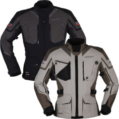 Modeka motorcykeljakke PANAMERICANA II 2 Sympatex Cordura Tactel CE AA med SAS-TEC fulde beskyttere