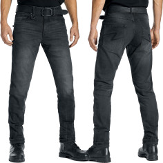 Pando Moto motorcykeljeans ROBBY COR 01 til mænd CE A Cordura CoolMax med SAS-TEC beskyttere