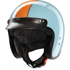 Redbike jet hjelm RB-801 Gasoline glasfiber ECE 22.06 inklusive hjelm peak