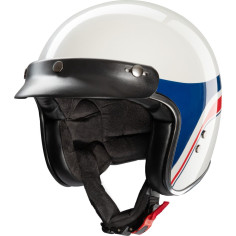 Redbike open face hjelm RB-803 Silverstone glasfiber ECE 22.06 inklusive hjelm peak