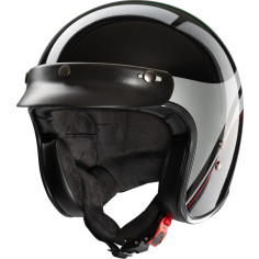 Redbike jet hjelm RB-804 Evolution glasfiber ECE 22.06 inklusive hjelm peak