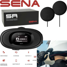 Sena 5R motorcykel-headset Bluetooth 5.1 HD-højttaler 2-vejs