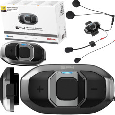 Sena Headset SF4 HD motorcykelkommunikation Bluetooth 5.1 4-vejs intercom med HD-højttaler