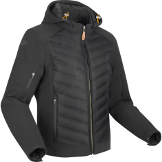 Segura Natcho 2 motorcykeljakke CE softshell hætte med beskyttere