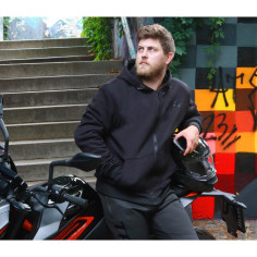 Trilobite Binder motorcykelhættetrøje CE AA Aramid meshfor med beskyttere