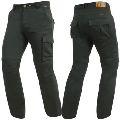 Trilobite motorcykelbukser DUAL PANTS 2.0 med aftageligt bukseben CE AA Aramid bomuld inklusive beskyttere