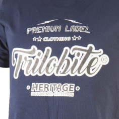 Trilobite T-Shirt HERITAGE retro look lavet af ren bomuld