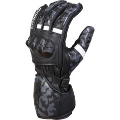 Modeka VALYANT PRO motorcykelhandsker CE lang manchet læder touch-tip AirFlow system