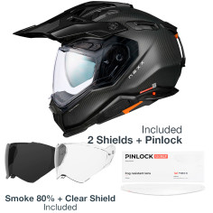 Nexx X.WED3 Carbon Adventure-hjelm Cross Enduro Integral med Pinlock-solskærm og 2 visirer ECE 22.06