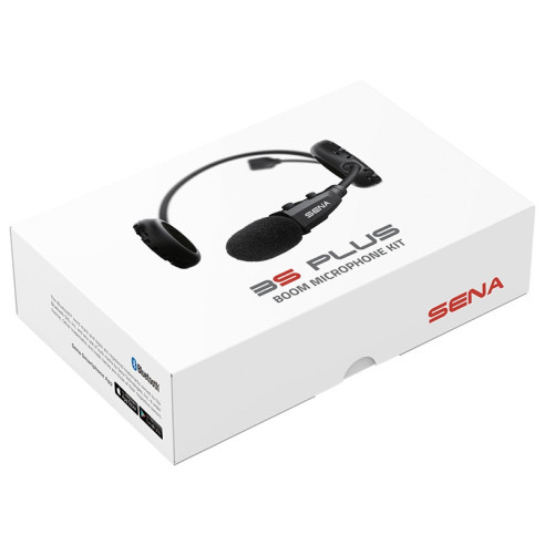 Sena Headset 3S PLUS B Boom Bluetooth kommunikations motorcykel med svanehals mikrofon HD intercom