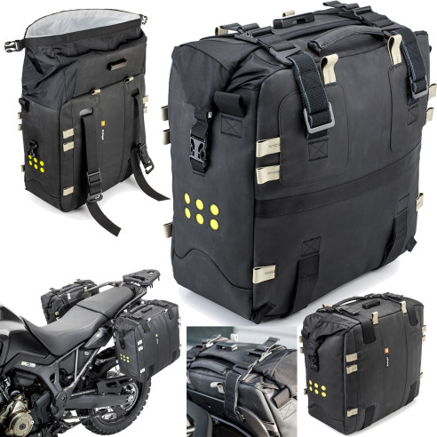 Kriega motorcykel sag Overlander-S Adventure OS-32 sidetaske 32 liter