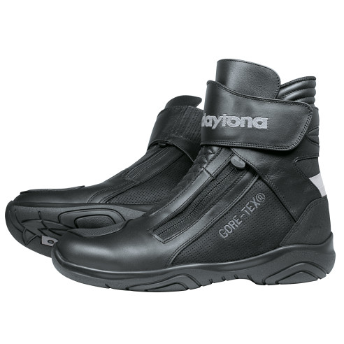 Daytona Gore-Tex motorcykelstøvler ARROW SPORT GTX korte skaftstøvler læder med ankelbeskyttelse