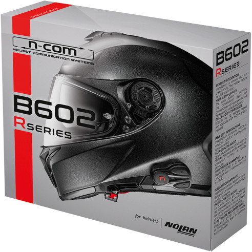 N-COM Headset B602 R til Nolan hjelme N100-5 N80-8 N70-2 HD Bluetooth Intercom