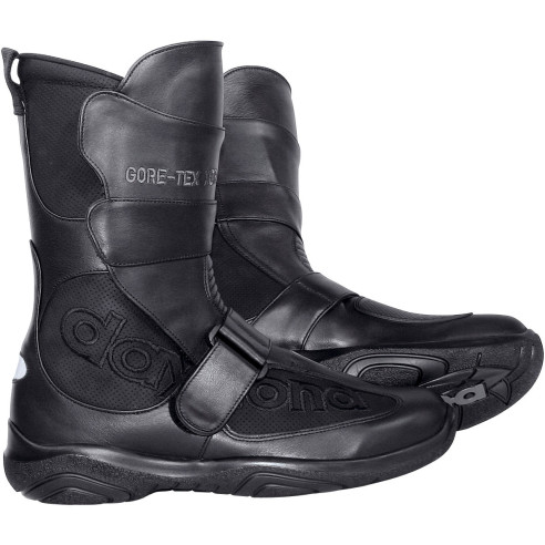 Daytona Gore-Tex motorcykelstøvler BURDIT GTX sommerlæder CE vandtæt med påtagningshjælp