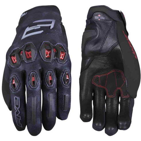 Five Stunt Evo2 motorcykelhandsker CE Sport stretch og læder ergonomisk