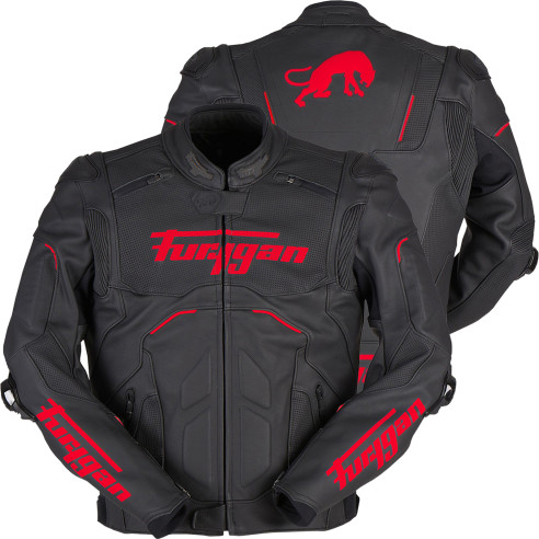 Furygan sport motorcykeljakke RAPTOR EVO 2 læder med aftagelig termisk foring