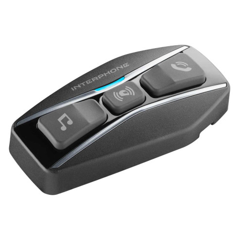 Interphone U-Com 4 motorcykelheadset HD-højttaler Bluetooth