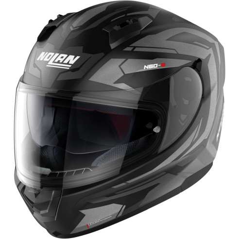 Nolan full-face hjelm N60-6 ANCHOR med ultrabredt visir VPS solskærm og Pinlock ECE 22.06