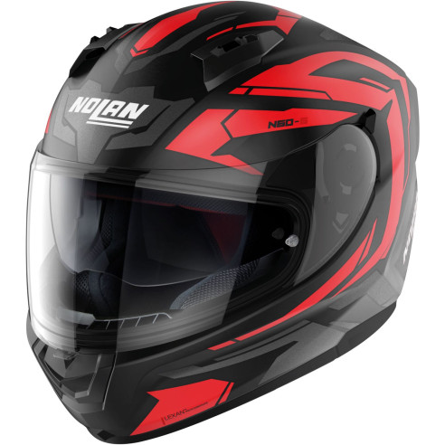 Nolan full-face hjelm N60-6 ANCHOR med ultrabredt visir VPS solskærm og Pinlock ECE 22.06