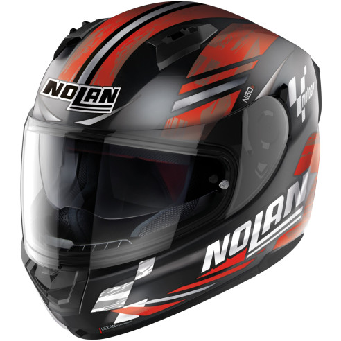 Nolan full-face hjelm N60-6 SBK 56 med ultra bred visir VPS solskærm og Pinlock ECE 22.06