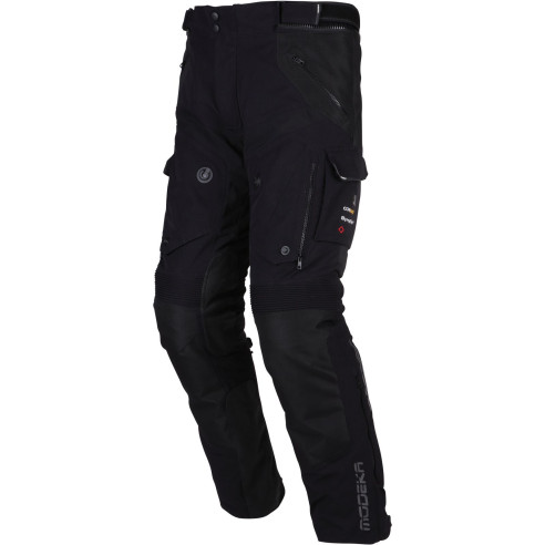 Modeka motorcykelbukser PANAMERICANA II 2 Sympatex Aramid CE AA Cordura med SAS-Tec-beskyttere