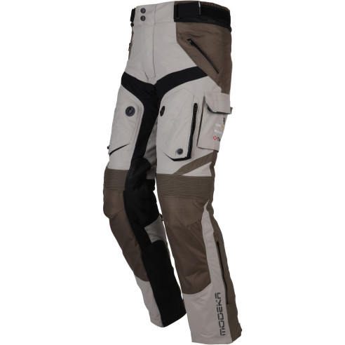 Modeka motorcykelbukser PANAMERICANA II 2 Sympatex Aramid CE AA Cordura med SAS-Tec-beskyttere