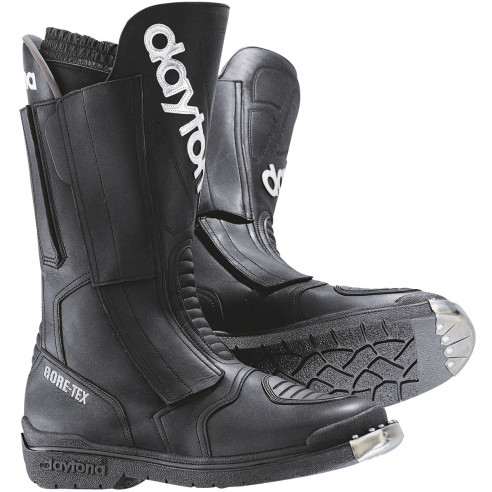 Daytona Gore-Tex motorcykelstøvler TRANS OPEN GTX læder CE vandtæt