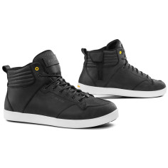 Falco motorcykelsko TENSHO lædersneaker vandtæt perforeret med CE