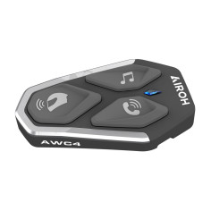 Airoh AWC4 motorcykel-headset med Bluetooth 5.1 og op til 15 timers batteritid