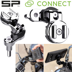 SP Connect motorcykelstyrets beslag CLUTCH MOUNT PRO til smartphone-mobiltelefon