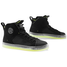 Falco motorcykelsko STARBOY 3 Sneaker neon sål CE Air-Tech foring D3O beskyttere