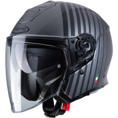 Caberg Flyon jet-hjelm med langt visir, solskærm og pinlock