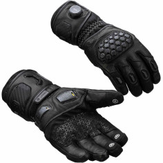 Knox Zero MK4 motorcykelhandsker CE-læder vandafvisende BOA-Fit-lukning
