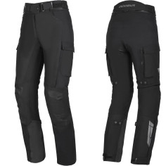 Modeka HYDRON LADY motorcykelbukser CE AA vandtætte B-Protect beskyttere Tactel Aramid