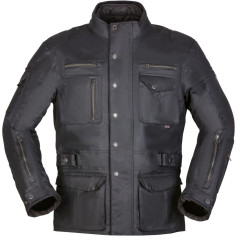 Modeka MATLOCK voksjakke CE A med B-Protect beskyttere, vandafvisende motorcykeljakke