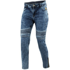 Trilobite motorcykeljeans MICAS URBAN kvinder slim fit CE AA med aramid og SAS-TEC knæbeskyttere