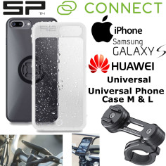 SP Connect MOTO BUNDLE motorcykeltelefonholder til Samsung iPhone Huawei og Universal