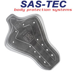 SAS-TEC rygbeskytter SC-1/11 high-end 3D L410 / B280 / H20 mm med CE-beskyttelsesniveau 2 til motorcykeljakker