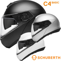Schuberth flip-up hjelm C4 BASIC med solskærm og pinlock