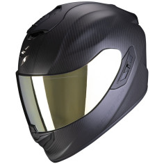 Scorpion EXO-1400 EVO 2 II CARBON Air full-face hjelm ECE 22.06 med nødudløsningssolskærm Pinlock og 2 visirer