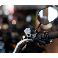 SP Connect motorcykelstyrets beslag CLUTCH MOUNT PRO til smartphone-mobiltelefon